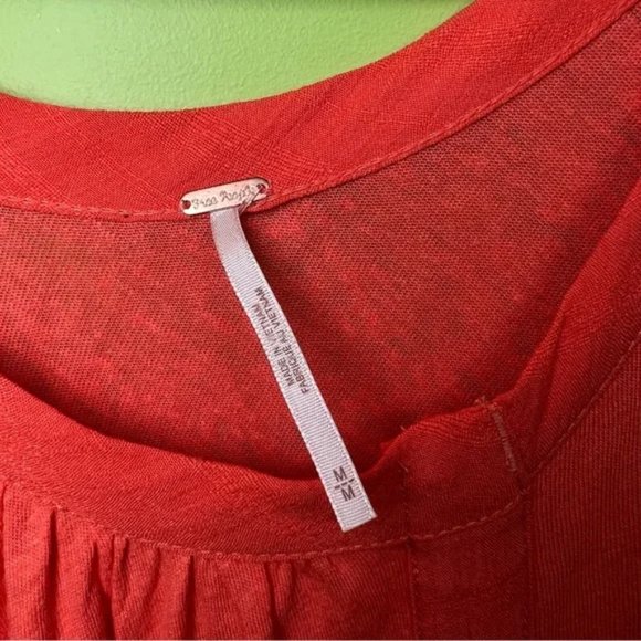 Free People Cap Sleeve Flow Tunic - Picture 4 of 5